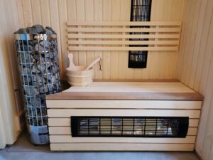 sauna kabinowa domowa